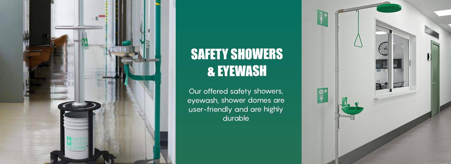 Safety Showers & Eyewash Manufacturers in Mumbai