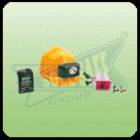 Helmet With Head Lamp (9V)