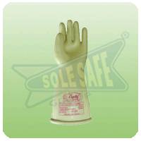 Electrical Rubber Hand Gloves